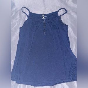 Blue New York and company tank top